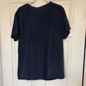 Women’s lululemon All Yours Tee in a navy cloud wash finish